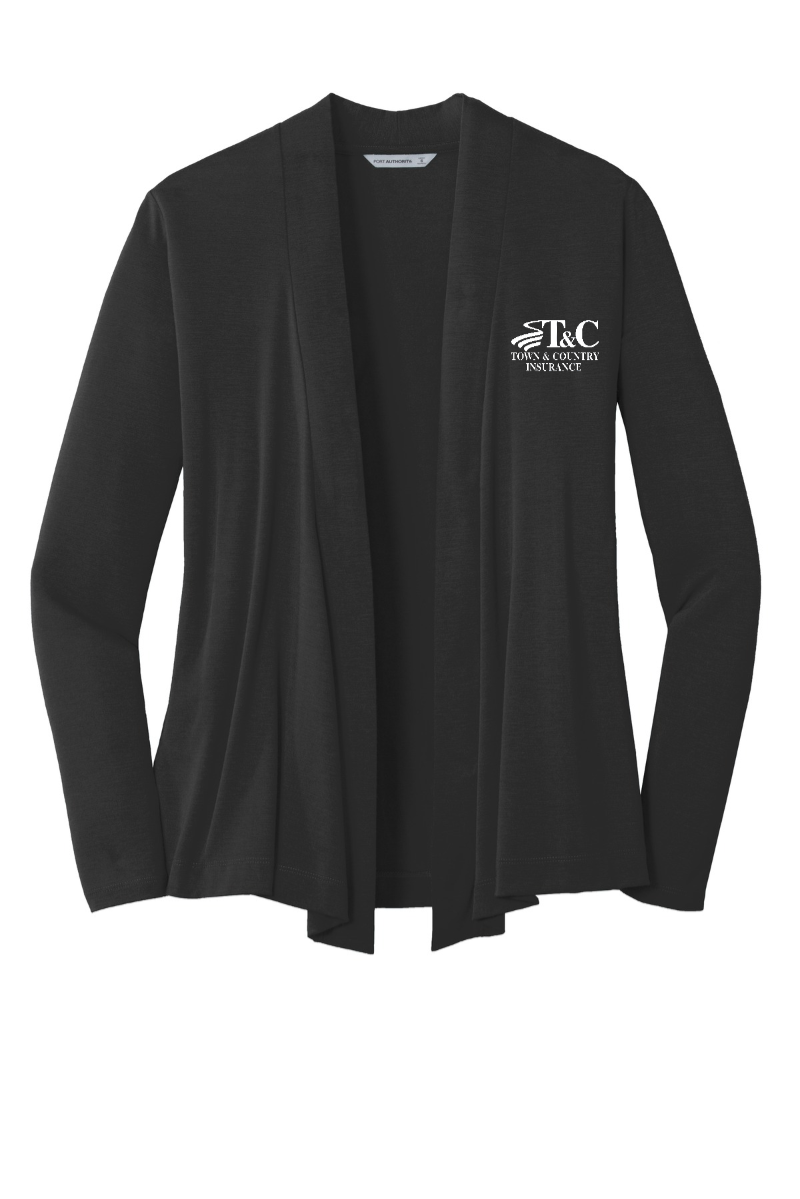 Port Authority Ladies Concept Knit Cardigan - L5430 - T&C