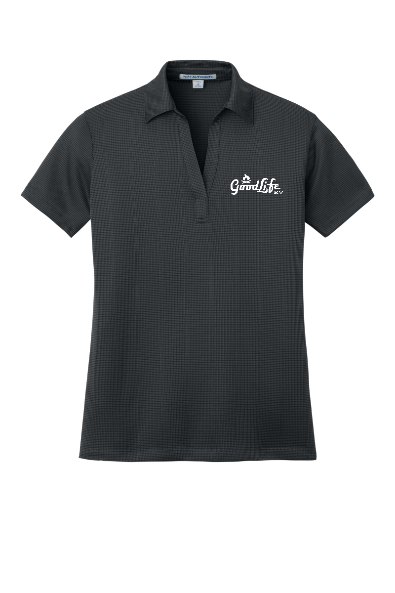 Port Authority Women's Performance Fine Jacquard Polo - L528 - EMB Goodlife RV