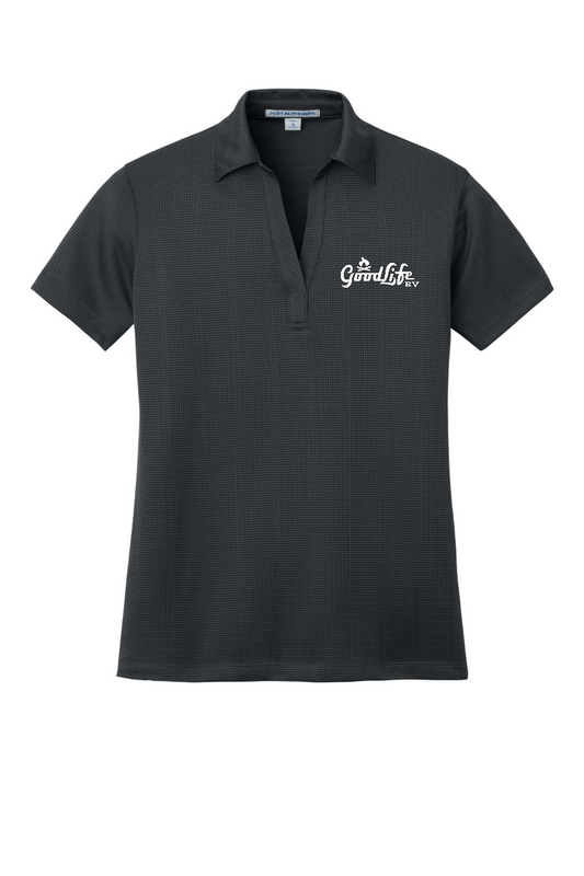 Port Authority Women's Performance Fine Jacquard Polo - L528 - EMB Goodlife RV