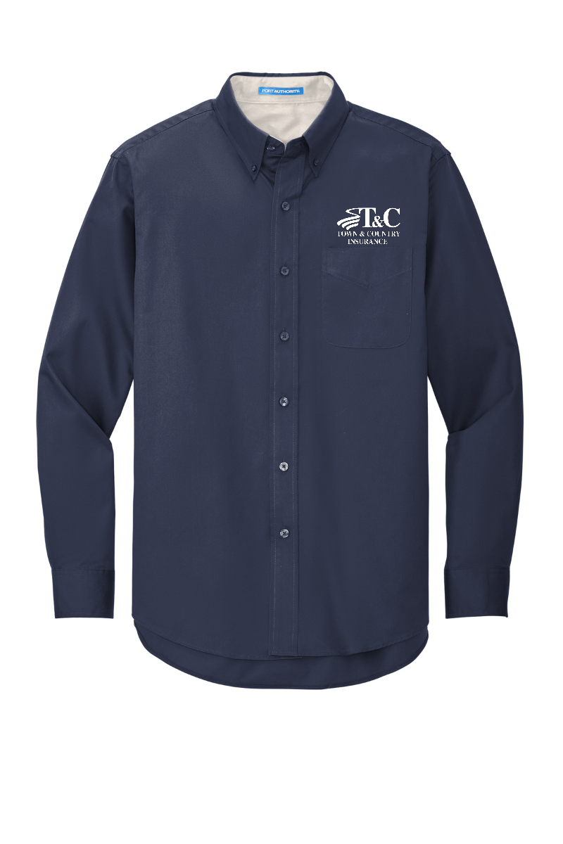 Port Authority Long Sleeve Easy Care Shirt - S608 - T&C
