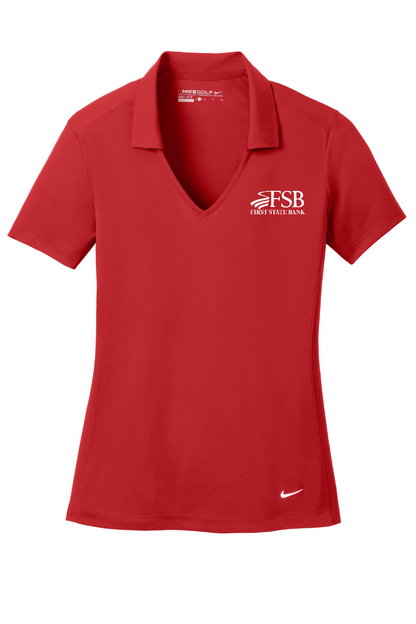 Nike Women's Dri-FIT Vertical Mesh Polo - 637165 - FSB