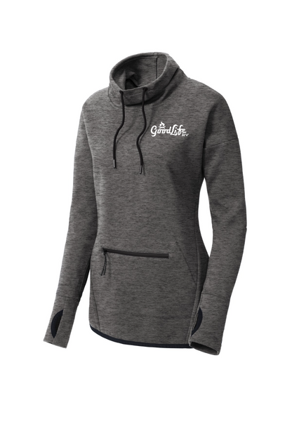 Sport-Tek Women's Triumph Cowl Neck Pullover - LST280 - EMB Goodlife RV