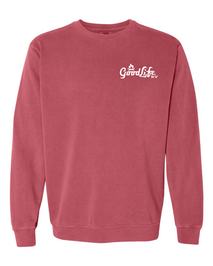 Comfort Colors ® Ring Spun Crewneck Sweatshirt - 1566 - EMB  Goodlife RV