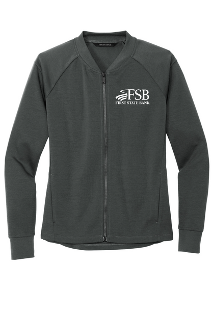 Mercer+Mettle® Women's Double-Knit Bomber - MM3001 - FSB