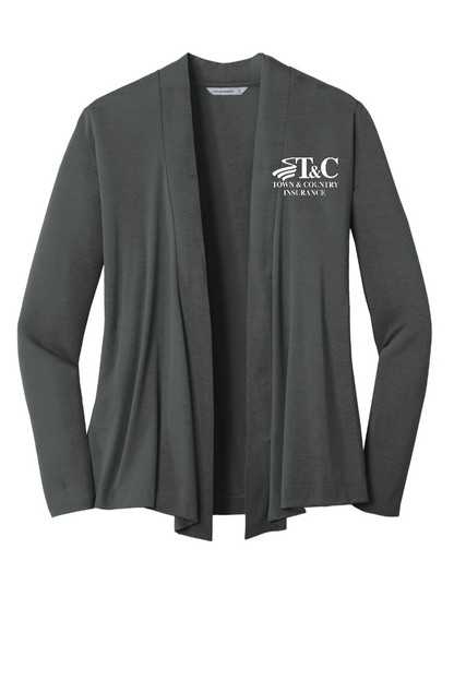 Port Authority Ladies Concept Knit Cardigan - L5430 - T&C