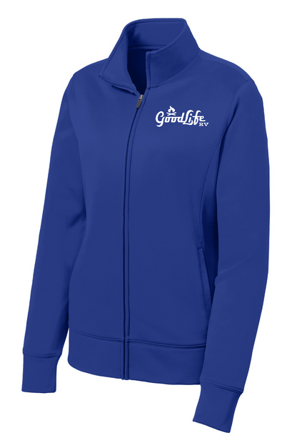 Sport-Tek® Women's Sport-Wick® Fleece Full-Zip Jacket - LST241 - EMB Goodlife RV