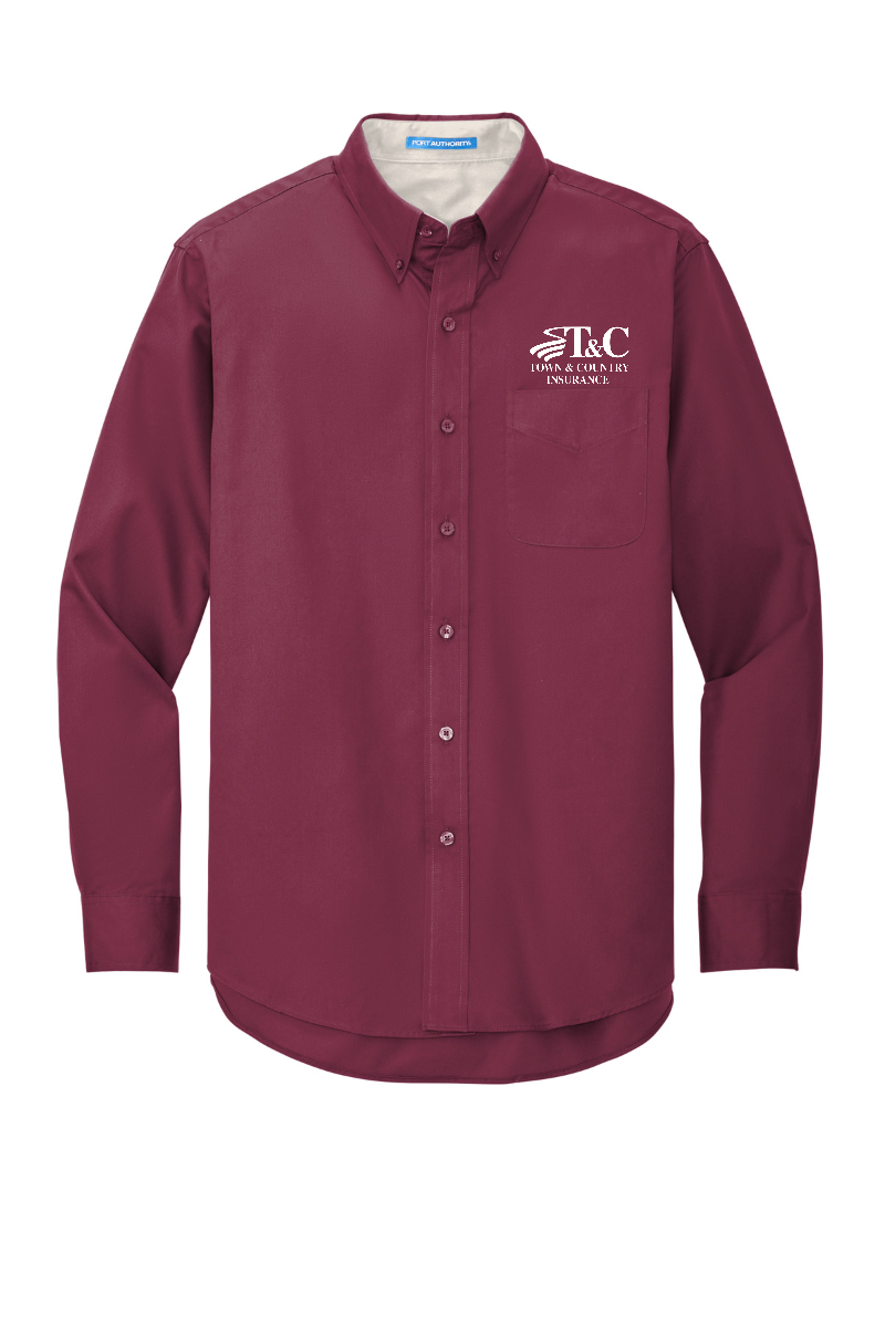 Port Authority Long Sleeve Easy Care Shirt - S608 - T&C