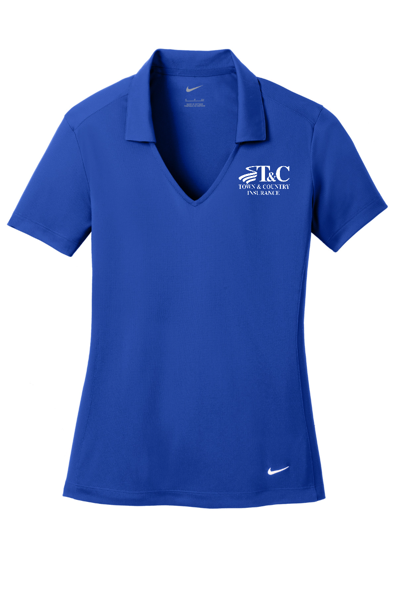 Nike Women's Dri-FIT Vertical Mesh Polo - 637165 - T&C