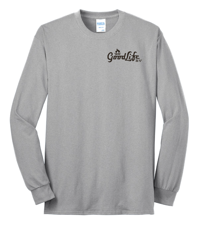 Port & Company® Tall Long Sleeve Core Blend Tee - PC55LST - DTF Goodlife RV