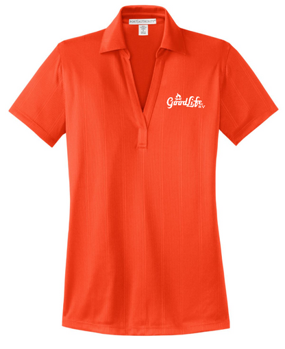 Port Authority Women's Performance Fine Jacquard Polo - L528 - EMB Goodlife RV