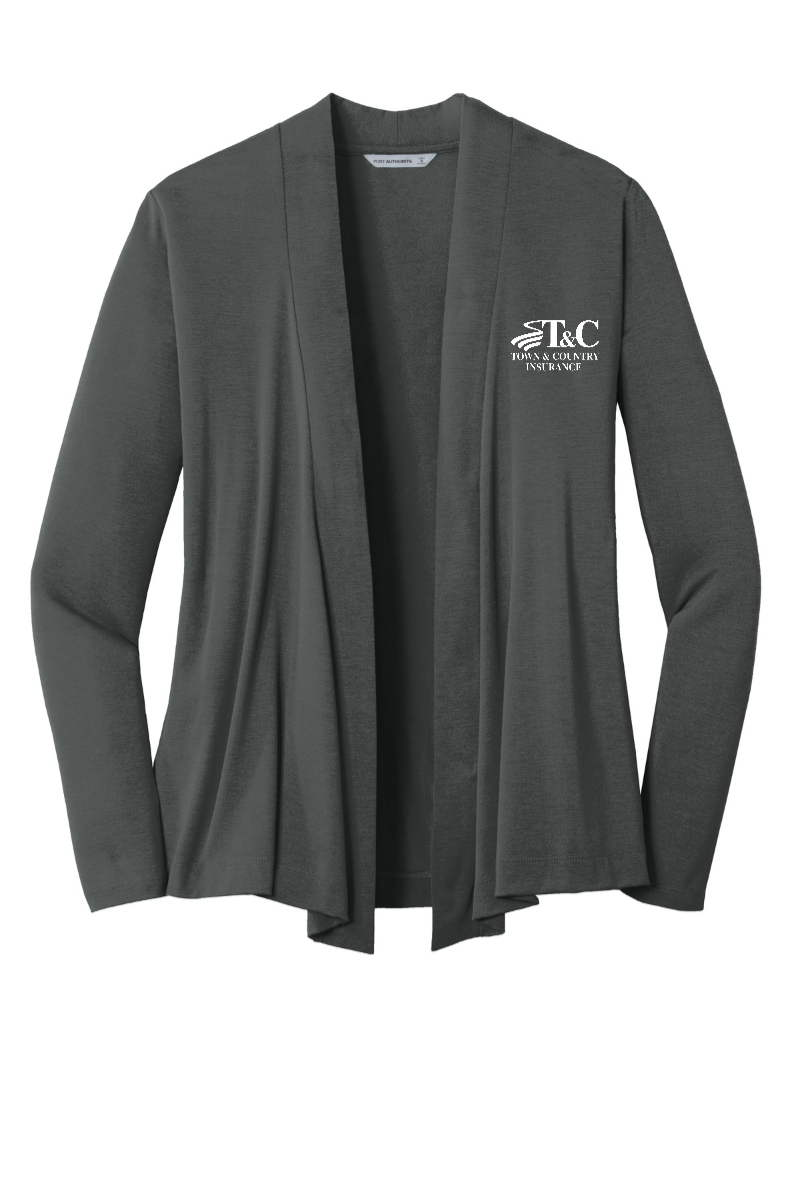 Port Authority Ladies Concept Knit Cardigan - L5430 - T&C