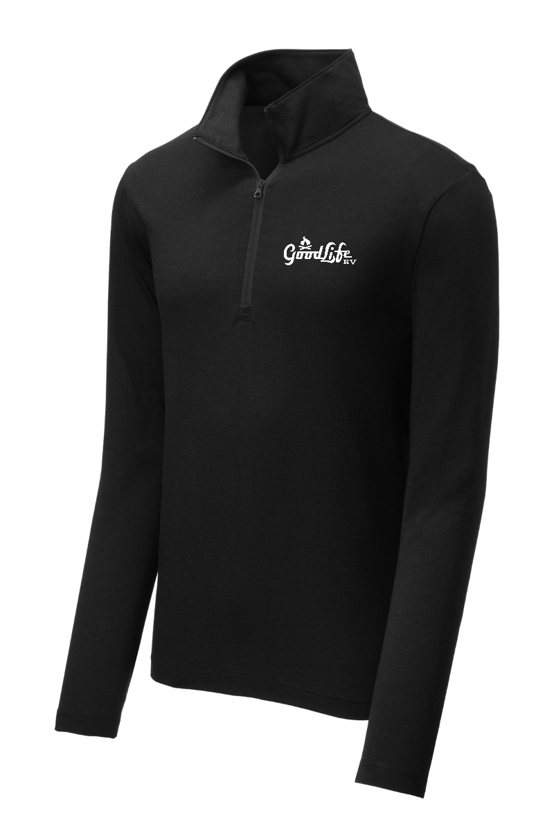 Sport-Tek PosiCharge Tri-Blend Wicking 1/4-Zip Pullover - ST407- EMB Goodlife RV