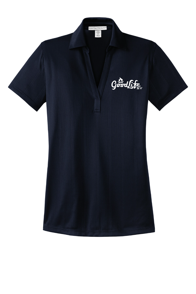 Port Authority Women's Performance Fine Jacquard Polo - L528 - EMB Goodlife RV