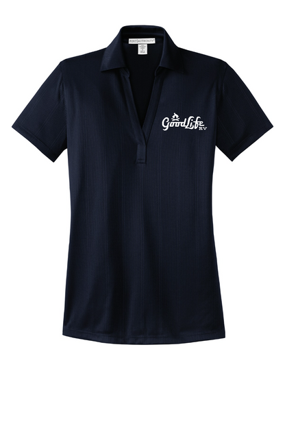 Port Authority Women's Performance Fine Jacquard Polo - L528 - EMB Goodlife RV