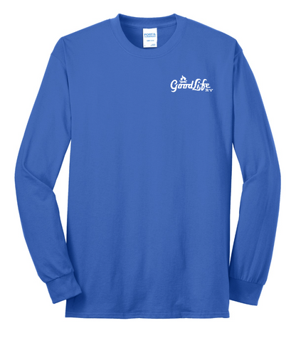 Port & Company® Tall Long Sleeve Core Blend Tee - PC55LST - DTF Goodlife RV