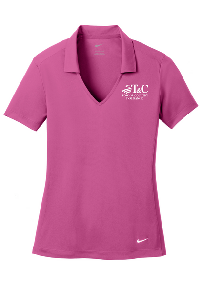 Nike Women's Dri-FIT Vertical Mesh Polo - 637165 - T&C