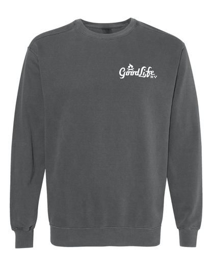 Comfort Colors ® Ring Spun Crewneck Sweatshirt - 1566 - EMB  Goodlife RV