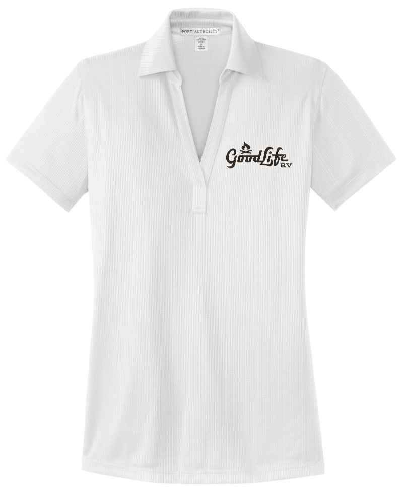 Port Authority Women's Performance Fine Jacquard Polo - L528 - EMB Goodlife RV