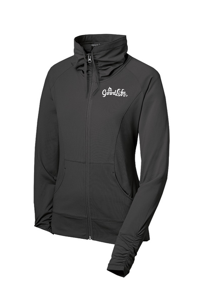Sport-Tek® Women's Sport-Wick® Stretch Full-Zip Jacket - LST852 - EMB Goodlife RV