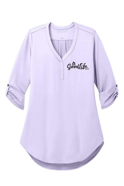 Port Authority® Women's City Stretch 3/4-Sleeve Tunic - LK6840 - EMB  Goodlife RV