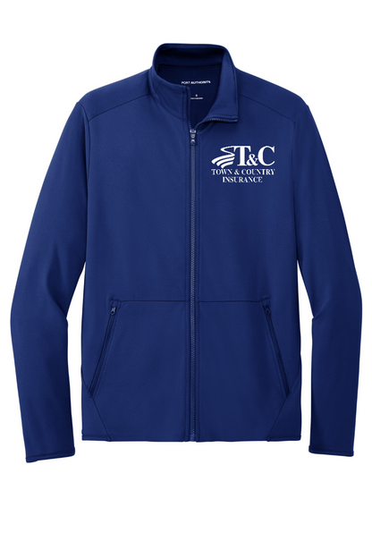 Port Authority Accord Stretch Fleece Full-Zip - K595 - T&C