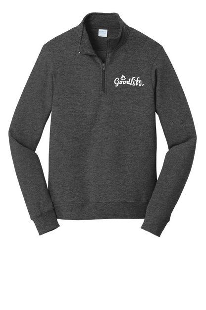 Port & Company® Fan Favorite™ Fleece 1/4-Zip Pullover Sweatshirt - PC850Q - EMB Goodlife RV