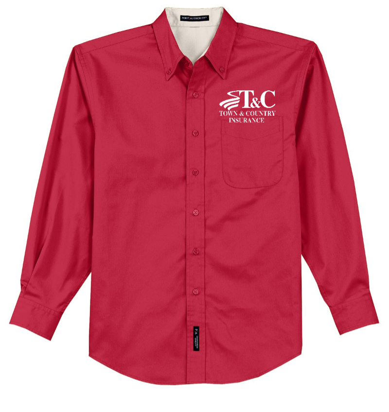 Port Authority Tall Long Sleeve Easy Care Shirt - TLS608 - T&C