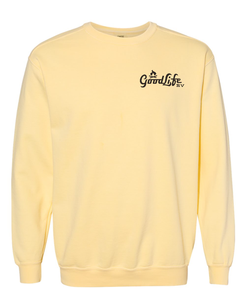 Comfort Colors ® Ring Spun Crewneck Sweatshirt - 1566 - EMB  Goodlife RV
