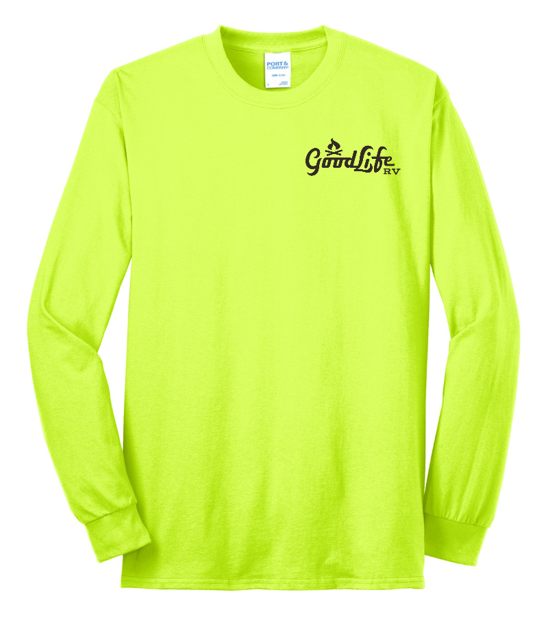 Port & Company® Tall Long Sleeve Core Blend Tee - PC55LST - DTF Goodlife RV