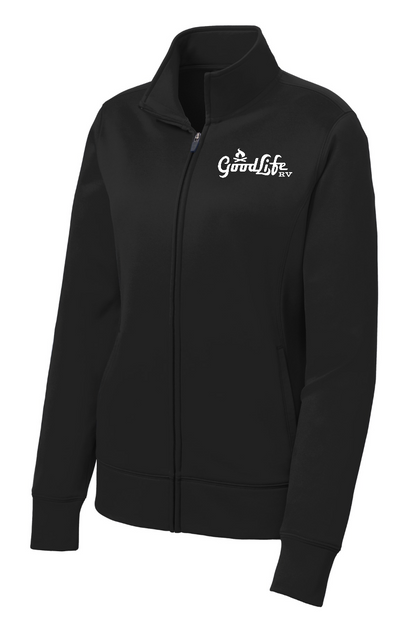 Sport-Tek® Women's Sport-Wick® Fleece Full-Zip Jacket - LST241 - EMB Goodlife RV