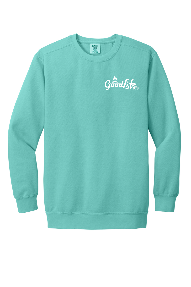 Comfort Colors ® Ring Spun Crewneck Sweatshirt - 1566 - EMB  Goodlife RV