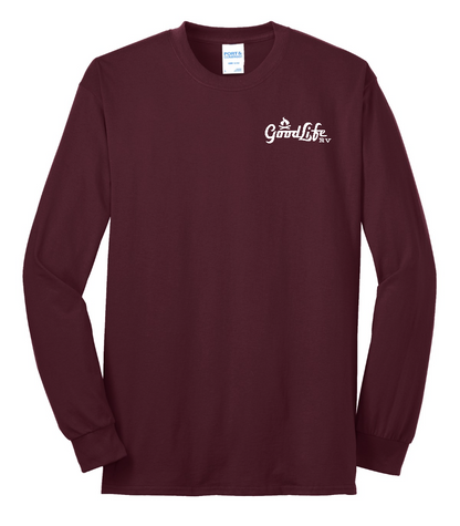 Port & Company® Tall Long Sleeve Core Blend Tee - PC55LST - DTF Goodlife RV