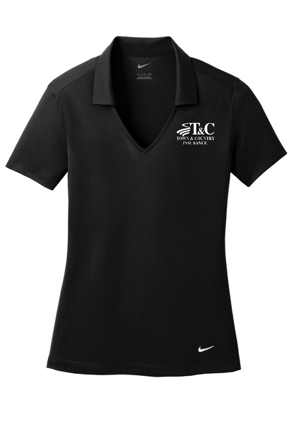 Nike Women's Dri-FIT Vertical Mesh Polo - 637165 - T&C