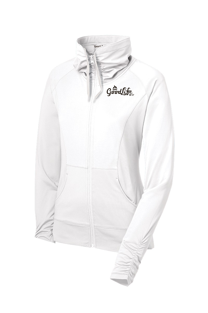Sport-Tek® Women's Sport-Wick® Stretch Full-Zip Jacket - LST852 - EMB Goodlife RV