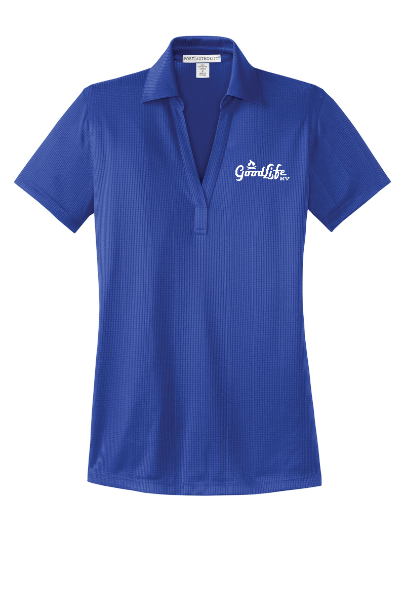Port Authority Women's Performance Fine Jacquard Polo - L528 - EMB Goodlife RV