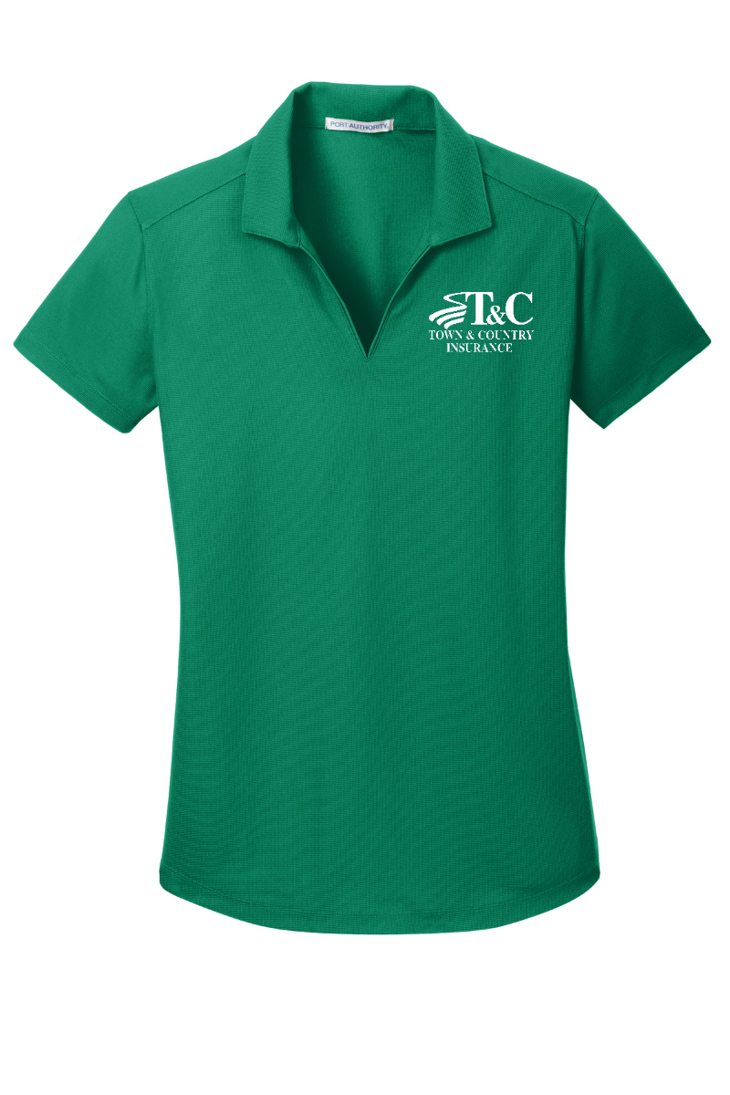 Extended Sizes - Port Authority Ladies Dry Zone Grid Polo - L572 - T&C