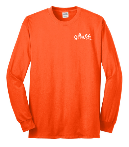 Port & Company® Tall Long Sleeve Core Blend Tee - PC55LST - DTF Goodlife RV