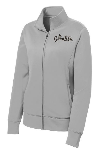 Sport-Tek® Women's Sport-Wick® Fleece Full-Zip Jacket - LST241 - EMB Goodlife RV