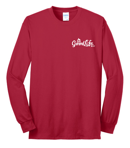 Port & Company® Tall Long Sleeve Core Blend Tee - PC55LST - DTF Goodlife RV