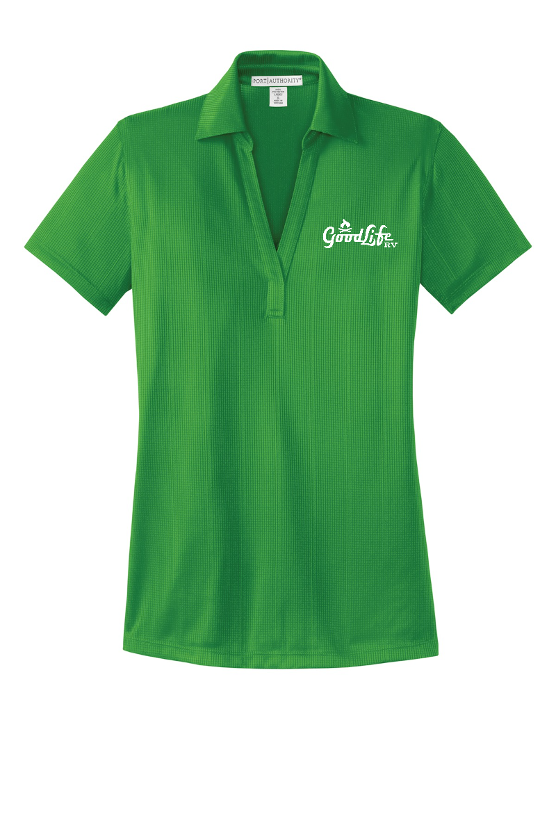 Port Authority Women's Performance Fine Jacquard Polo - L528 - EMB Goodlife RV