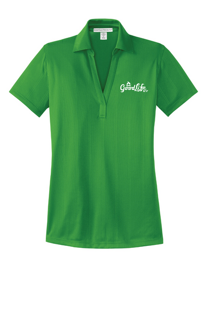 Port Authority Women's Performance Fine Jacquard Polo - L528 - EMB Goodlife RV