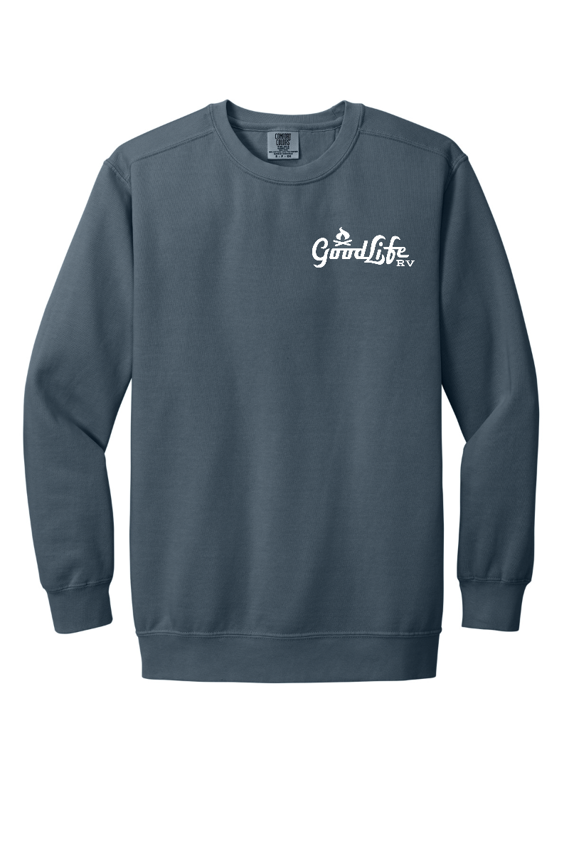 Comfort Colors ® Ring Spun Crewneck Sweatshirt - 1566 - EMB  Goodlife RV