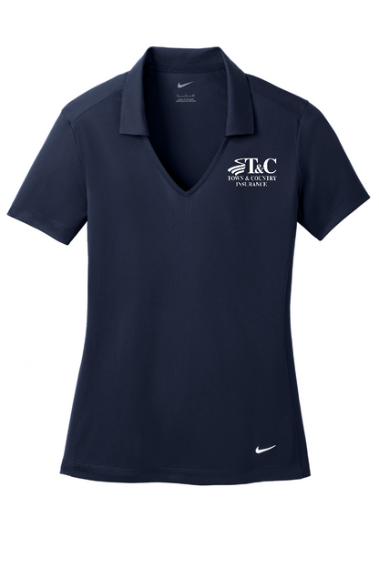 Nike Women's Dri-FIT Vertical Mesh Polo - 637165 - T&C
