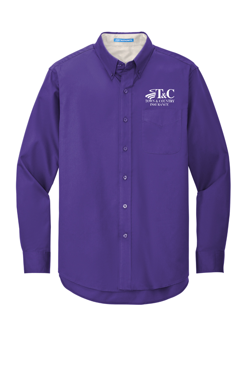 Port Authority Long Sleeve Easy Care Shirt - S608 - T&C
