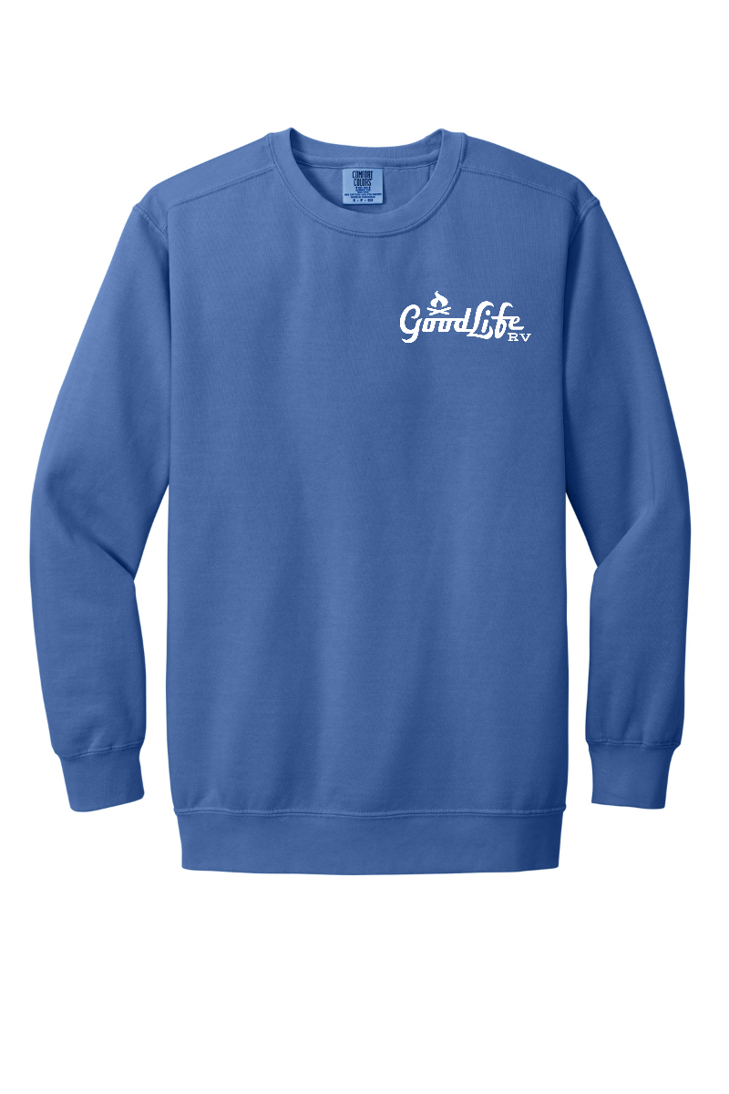Comfort Colors ® Ring Spun Crewneck Sweatshirt - 1566 - EMB  Goodlife RV