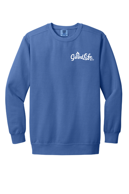 Comfort Colors ® Ring Spun Crewneck Sweatshirt - 1566 - EMB  Goodlife RV