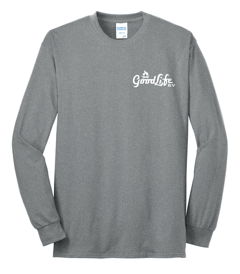 Port & Company® Tall Long Sleeve Core Blend Tee - PC55LST - DTF Goodlife RV