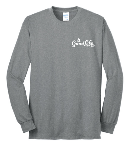 Port & Company® Tall Long Sleeve Core Blend Tee - PC55LST - DTF Goodlife RV