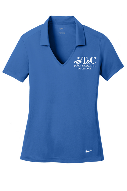 Nike Golf Ladies Dri-FIT Vertical Mesh Polo - 637165 - T&C