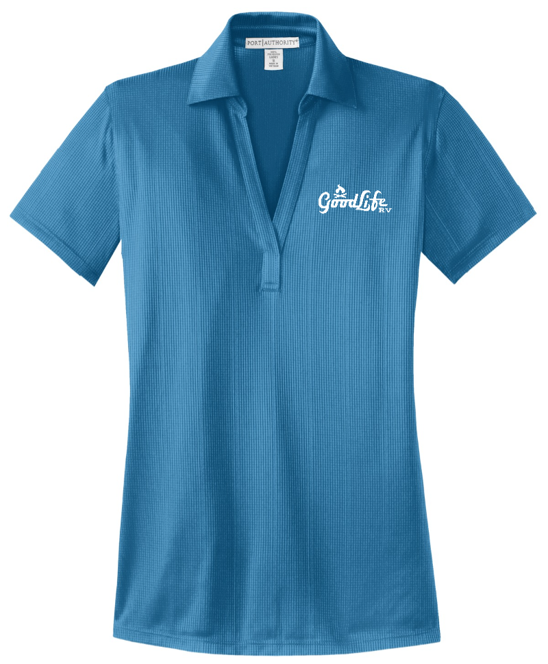 Port Authority Women's Performance Fine Jacquard Polo - L528 - EMB Goodlife RV